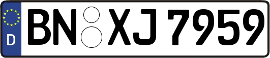 BN-XJ7959