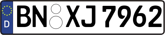 BN-XJ7962