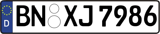 BN-XJ7986