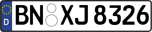 BN-XJ8326