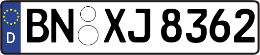BN-XJ8362