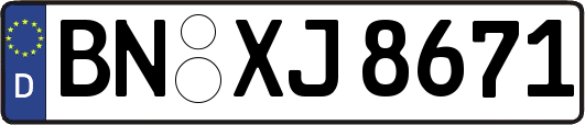 BN-XJ8671