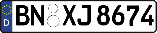 BN-XJ8674