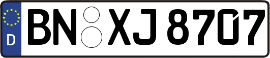 BN-XJ8707