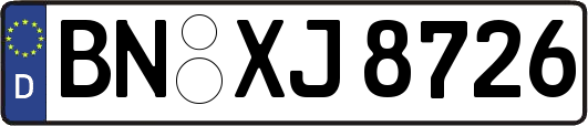 BN-XJ8726