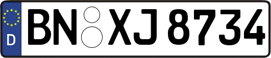 BN-XJ8734