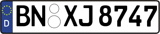 BN-XJ8747