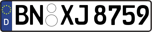 BN-XJ8759