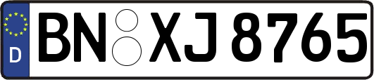 BN-XJ8765