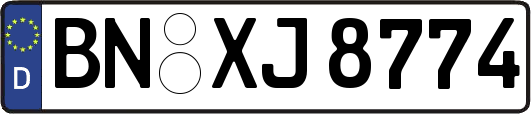 BN-XJ8774