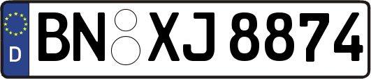 BN-XJ8874