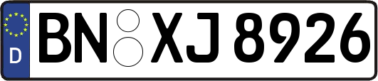 BN-XJ8926