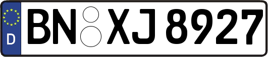 BN-XJ8927