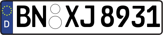BN-XJ8931
