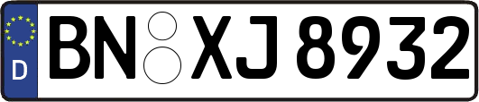 BN-XJ8932