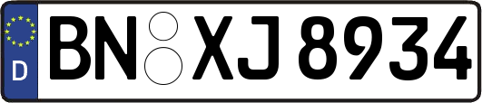 BN-XJ8934