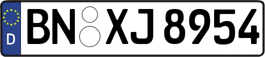 BN-XJ8954