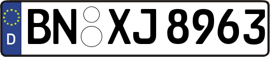 BN-XJ8963