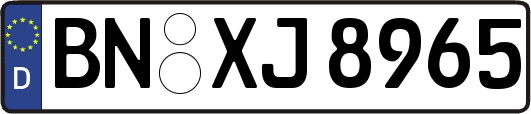 BN-XJ8965