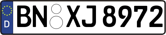 BN-XJ8972