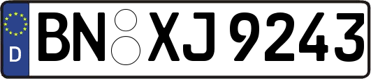 BN-XJ9243