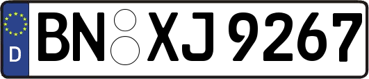 BN-XJ9267