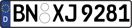 BN-XJ9281