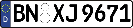 BN-XJ9671