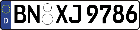 BN-XJ9786