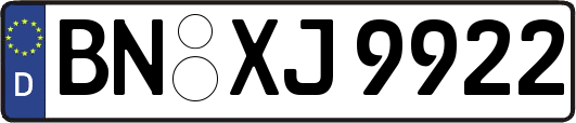 BN-XJ9922