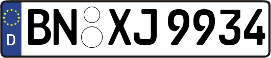 BN-XJ9934