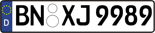 BN-XJ9989