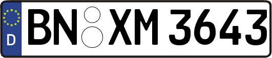 BN-XM3643