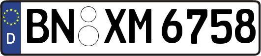 BN-XM6758