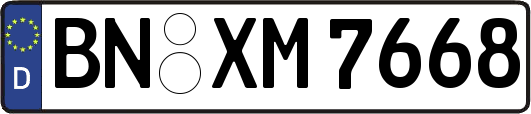 BN-XM7668