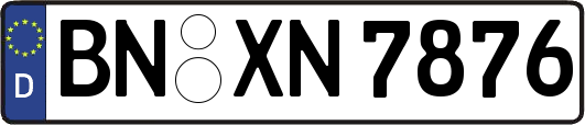 BN-XN7876