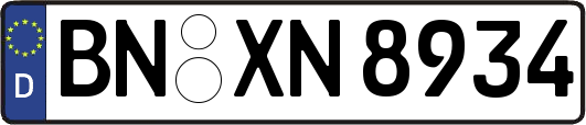 BN-XN8934