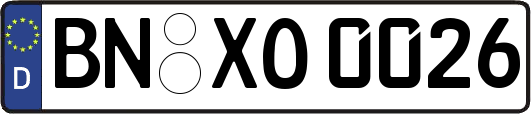BN-XO0026