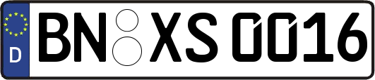 BN-XS0016