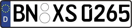 BN-XS0265