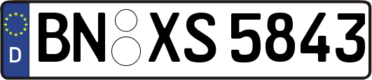 BN-XS5843