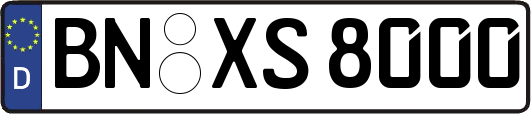 BN-XS8000
