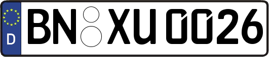 BN-XU0026
