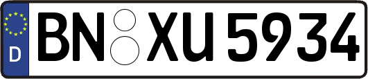 BN-XU5934