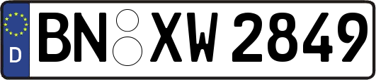 BN-XW2849