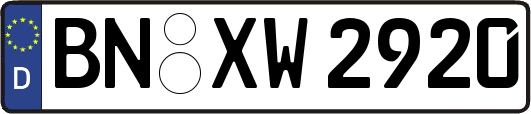 BN-XW2920