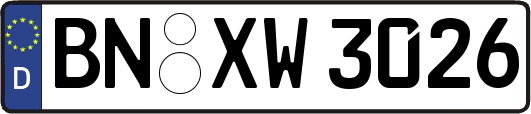 BN-XW3026