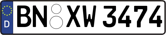 BN-XW3474