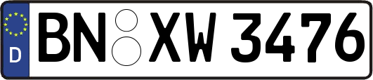 BN-XW3476
