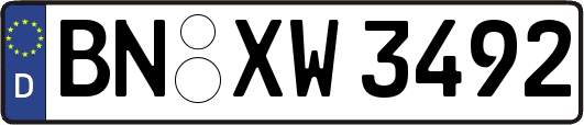 BN-XW3492
